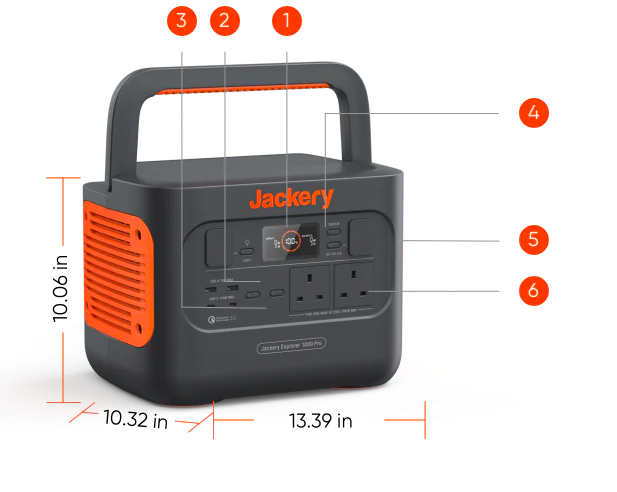 Jackery Explorer 1000 Pro Portable Power Station - Jackery MY